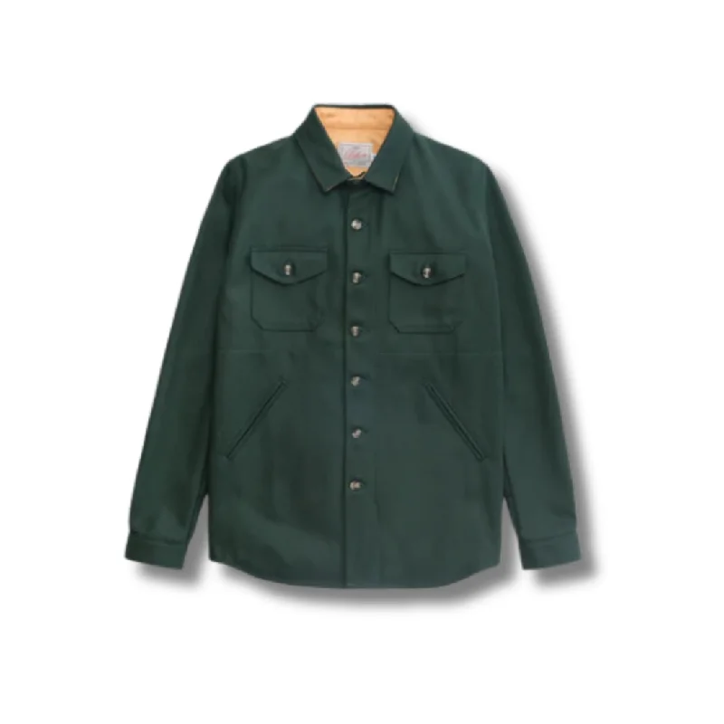 Dehen 1920 Crissman Overshirt in Pine