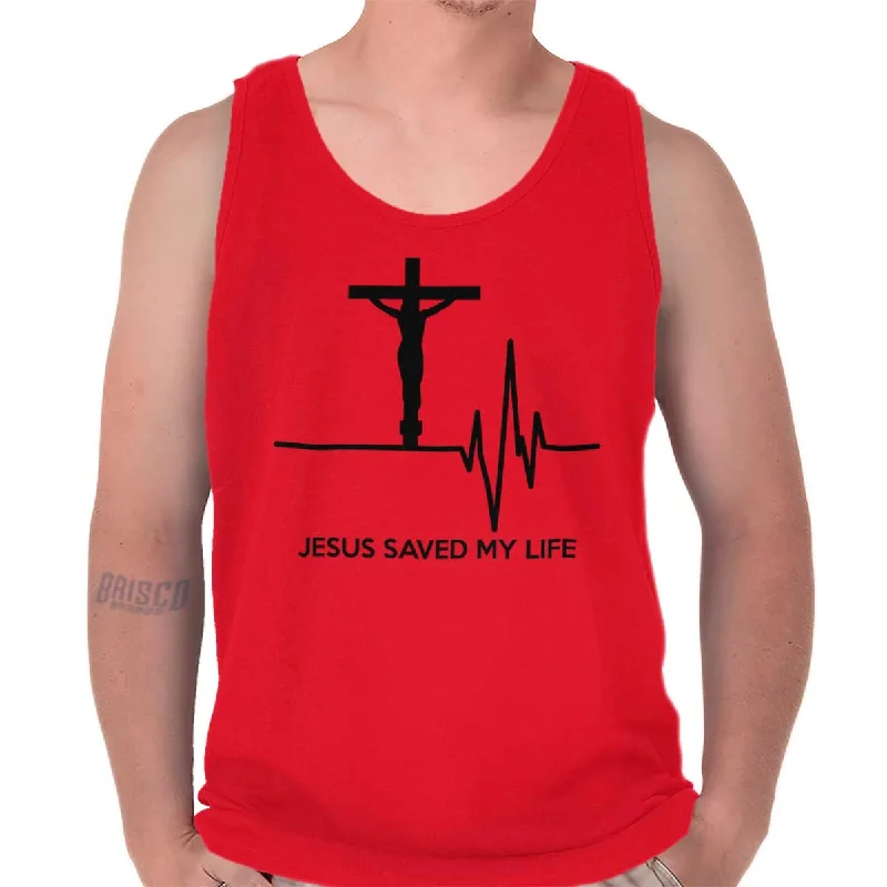 Jesus Saved My Life Tank Top