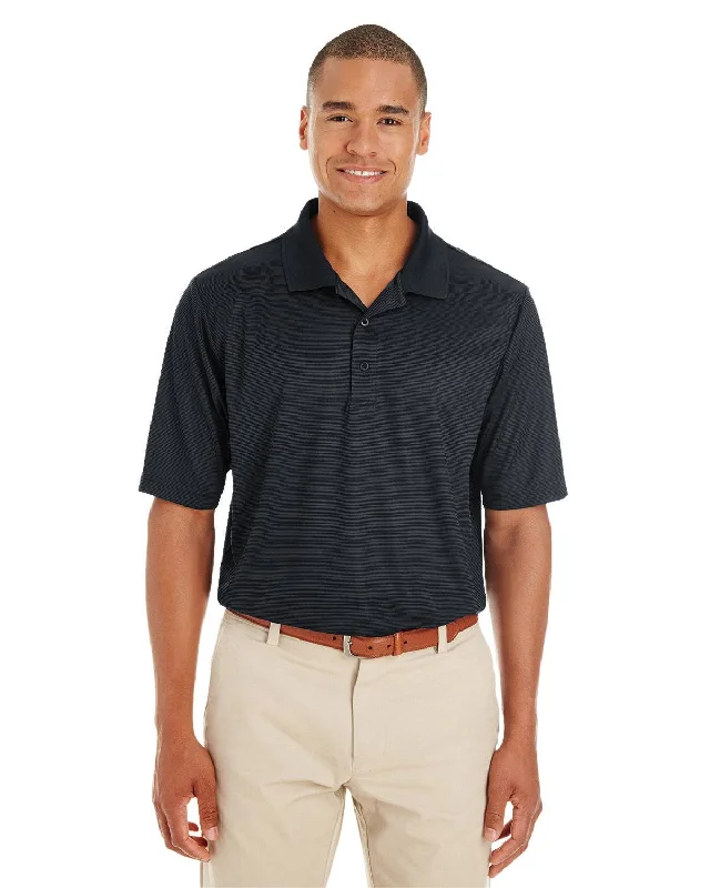 Rainwater's Mini Stripe Polo in Black-Grey