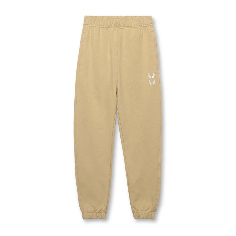 0655. Tech-Terry™ Oversized Sweats - Khaki "Stacked Wings"